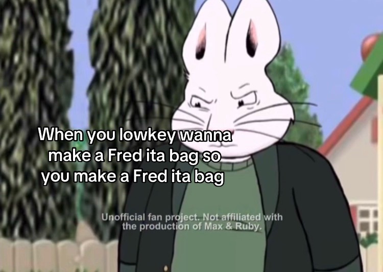 @Menesan 💙 Fred’s bunny girl