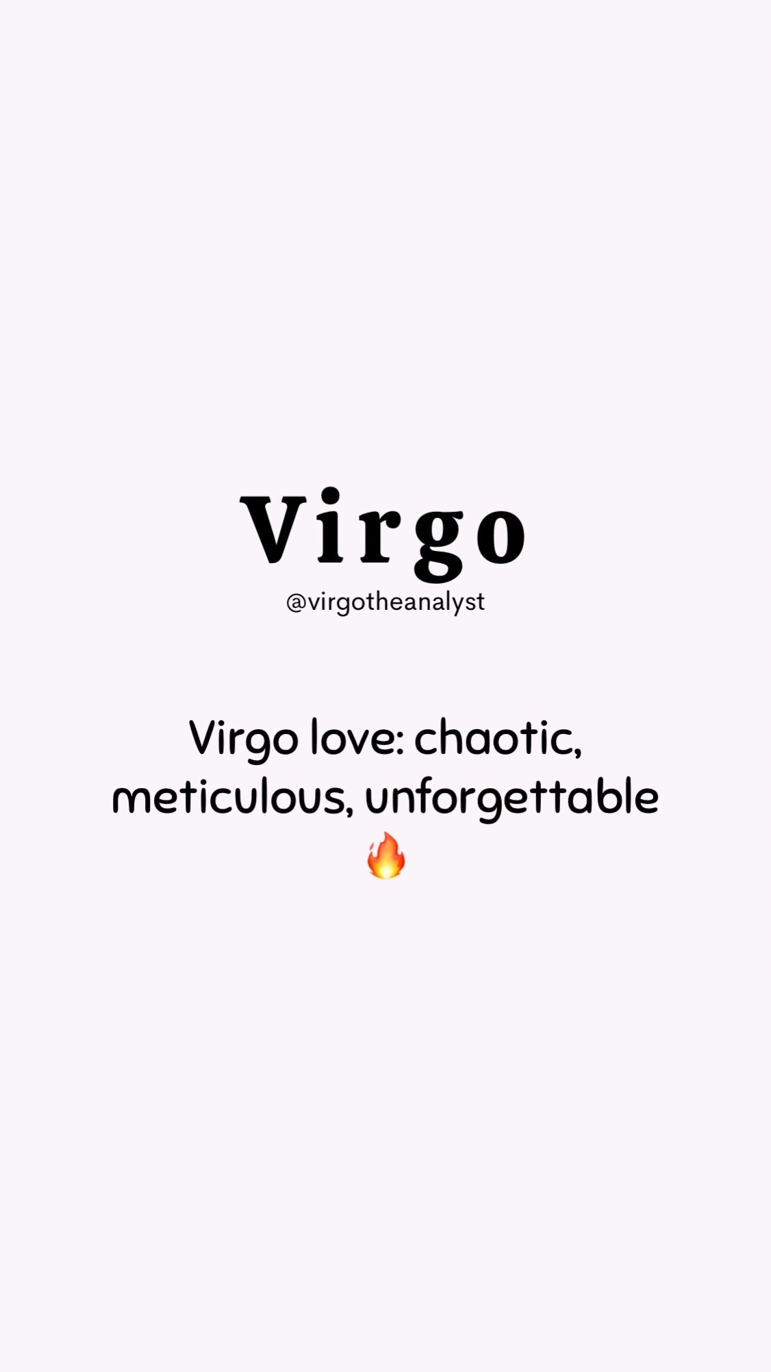 @Virgo The Analyst