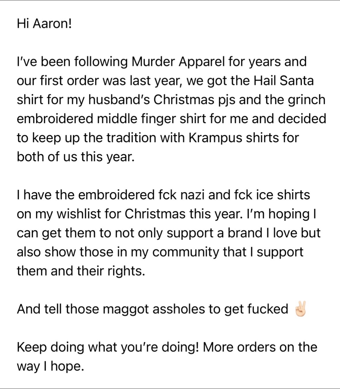 @murder apparel