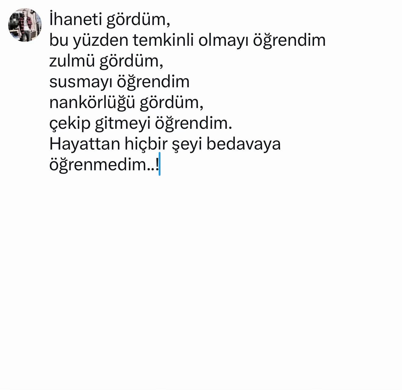 @Kalabalık yalnız