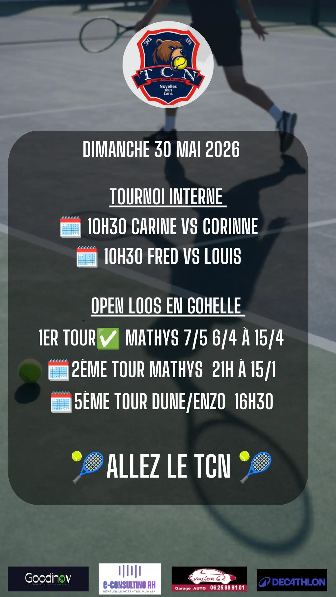 @Tennis Club Noyellois