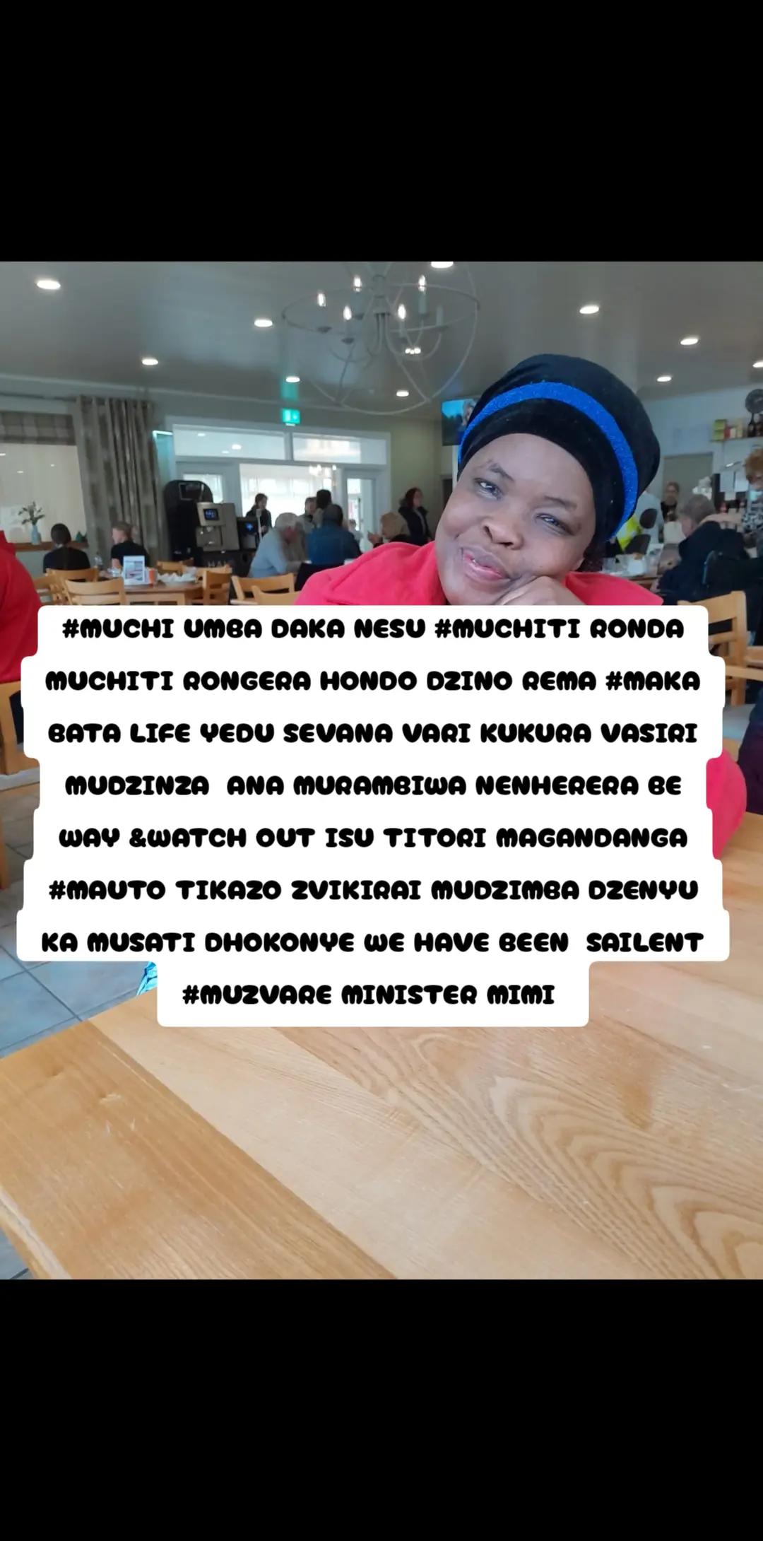 @MUZVARE MINISTER MIMI