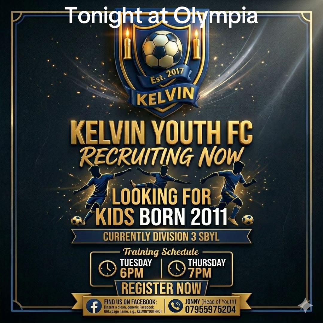 @Kelvin old boys youth fc