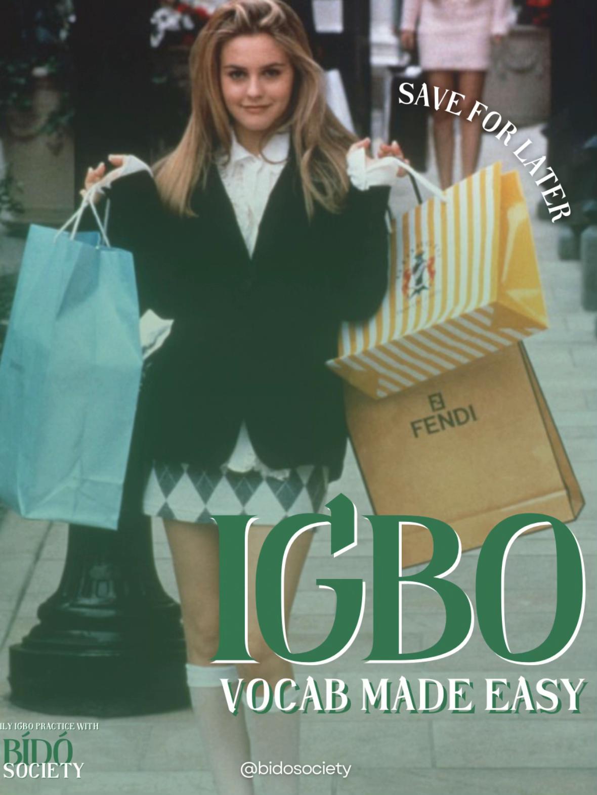 @Bido Ịsụ Igbo
