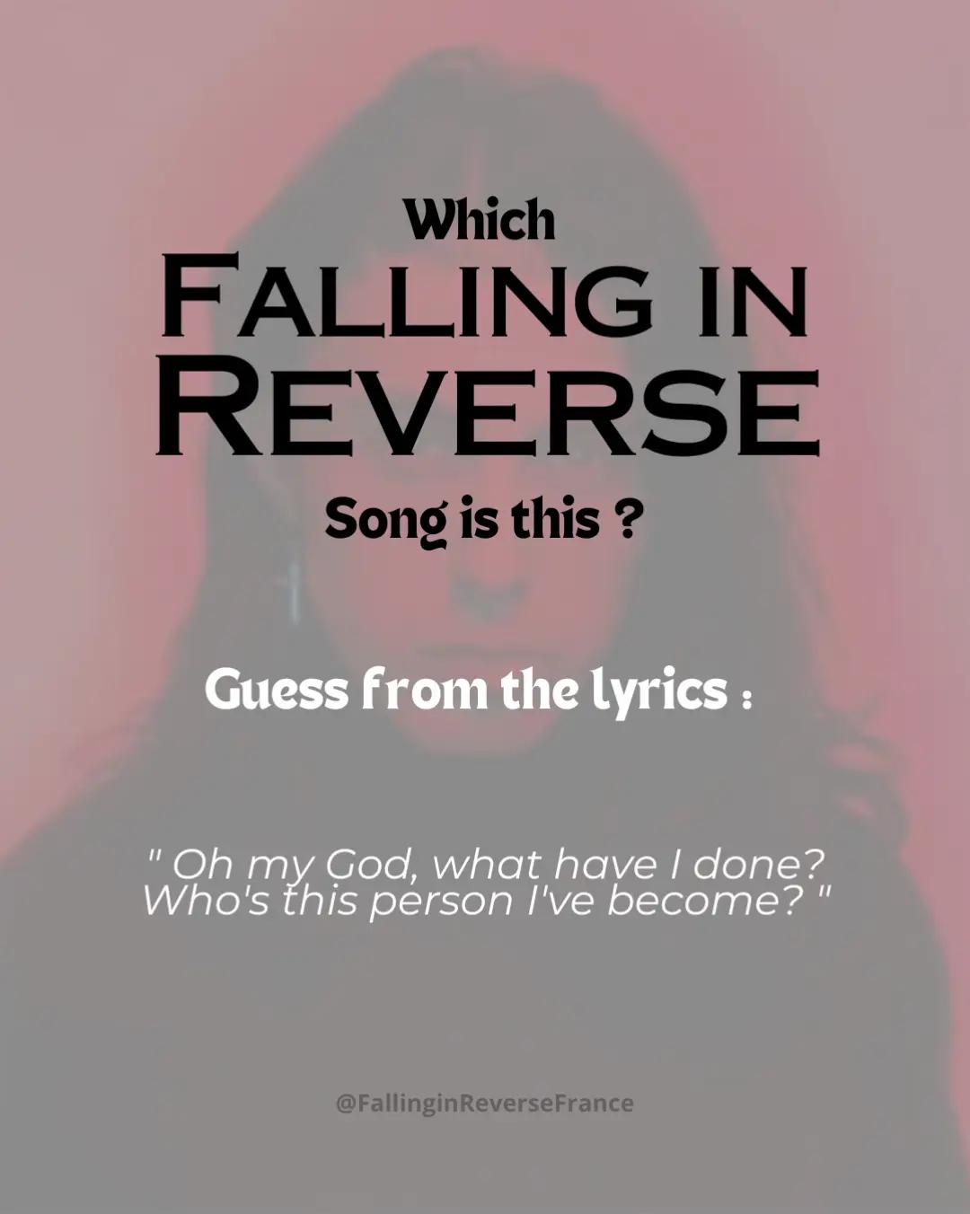 @Falling in Reverse France 🇨🇵