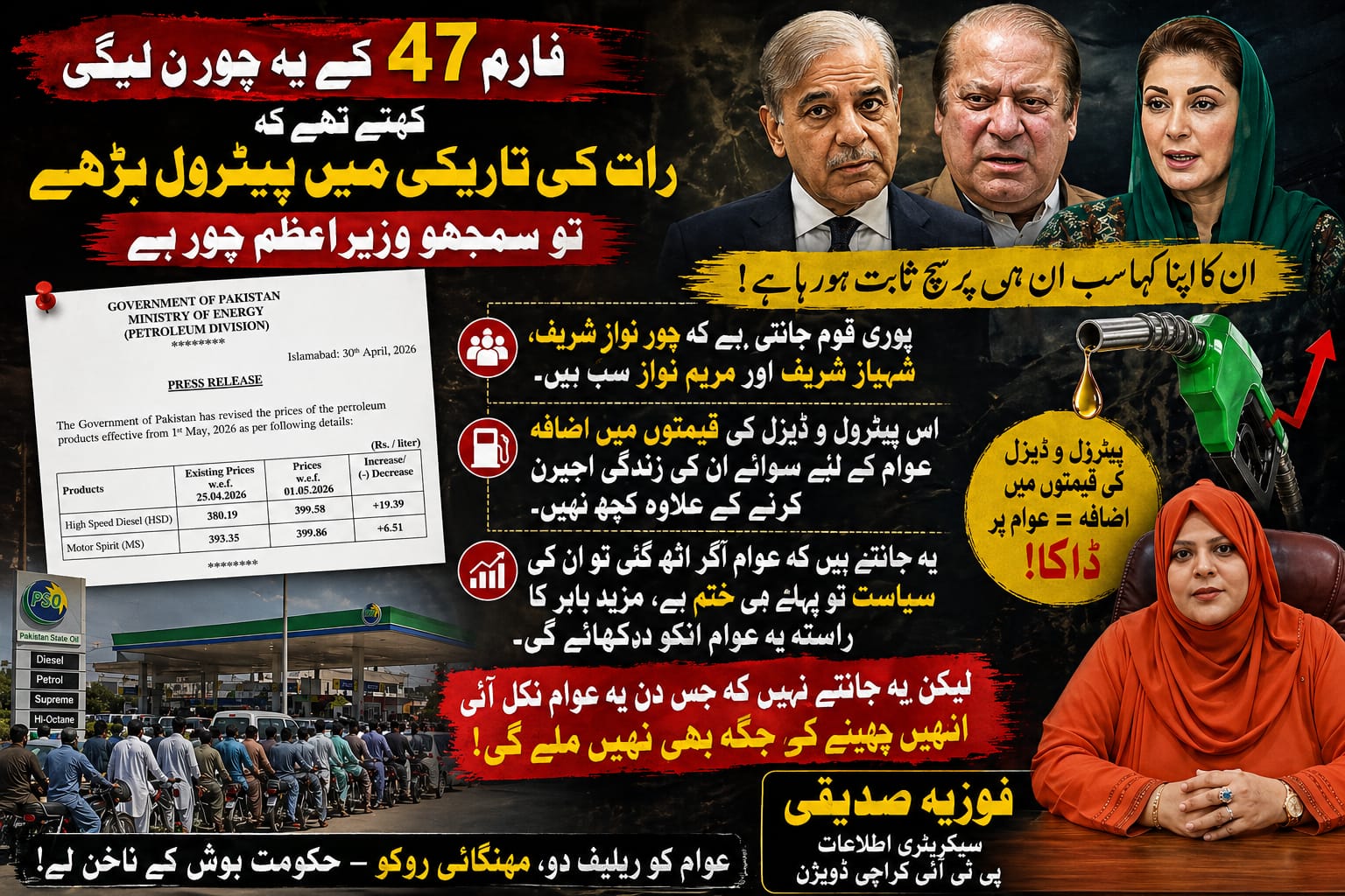 @Fauzia Siddiqui PTI