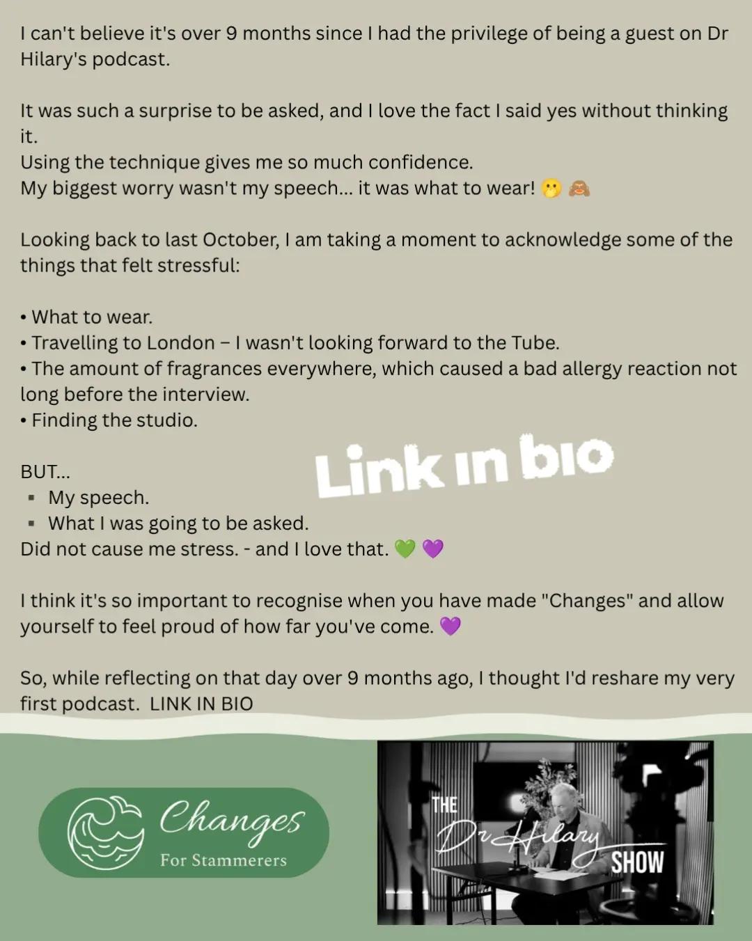@Changes for stammerers