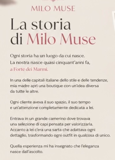 @MILO MUSE FASHION