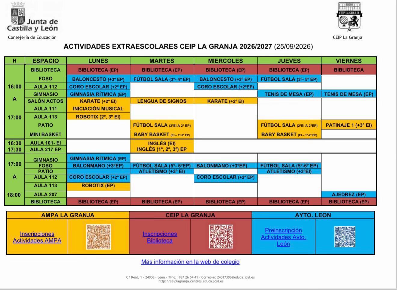 @CEIP La Granja