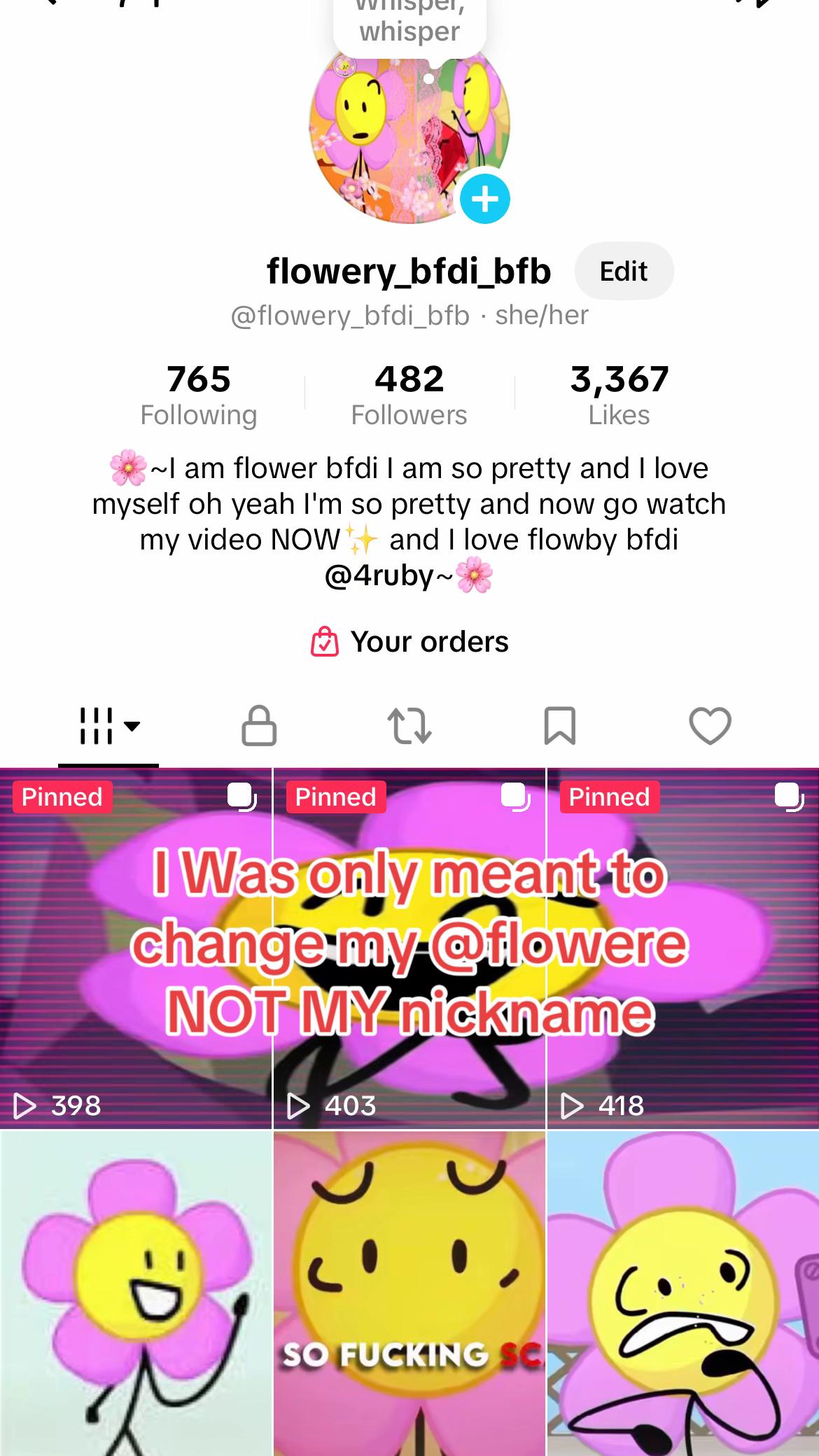 @FLOWER BFDI♡🌸