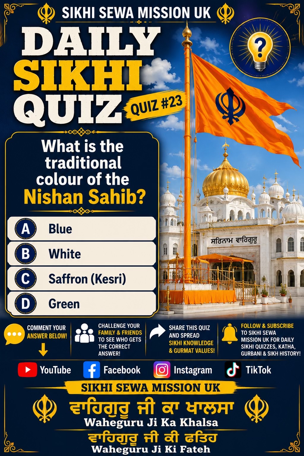 @Sikhi sewa mission Uk