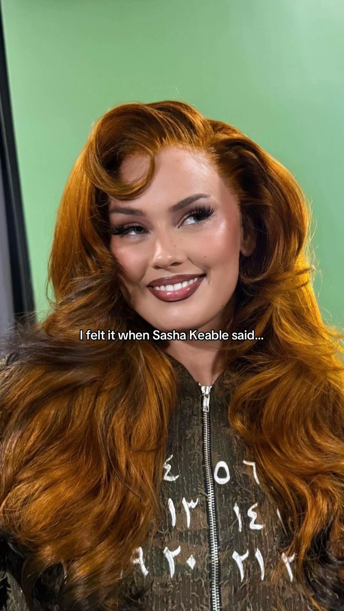 @Sasha Keable Updates
