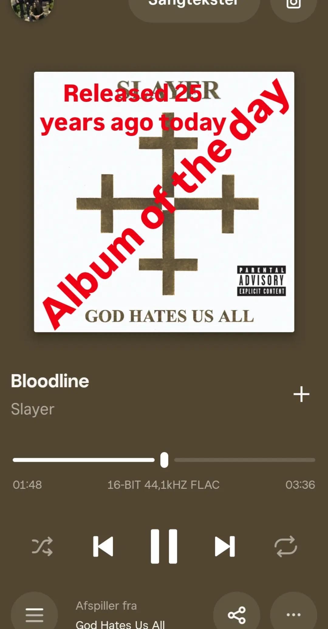 @Album of the day