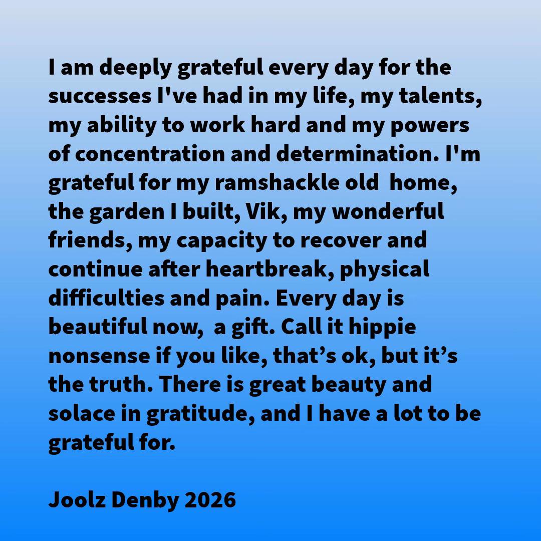 @Joolz Denby
