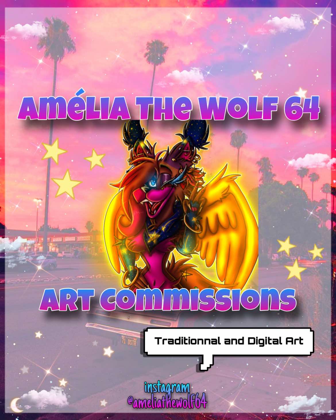 @🌺💙⭐️Amélia The Wolf 64⭐️💙🌺