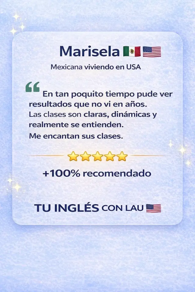 @Clases de inglés con Lau