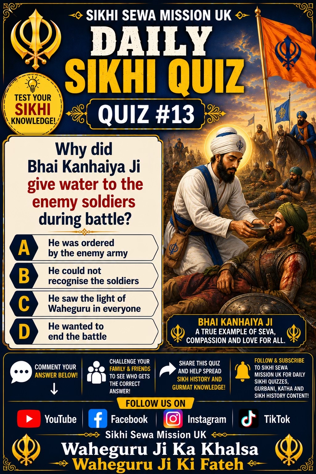 @Sikhi sewa mission Uk