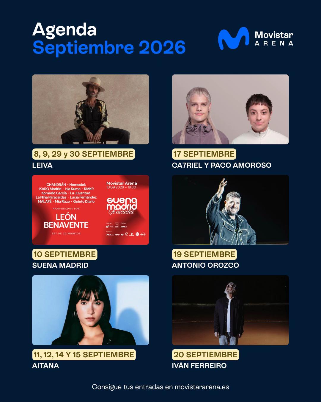 @Movistar Arena Espa&ntilde;a