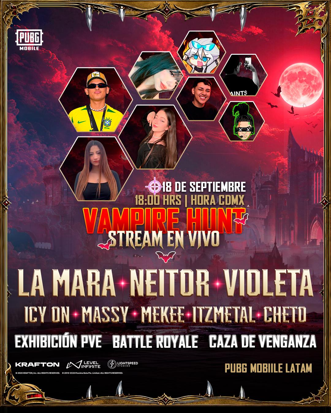 @PUBG MOBILE Latam