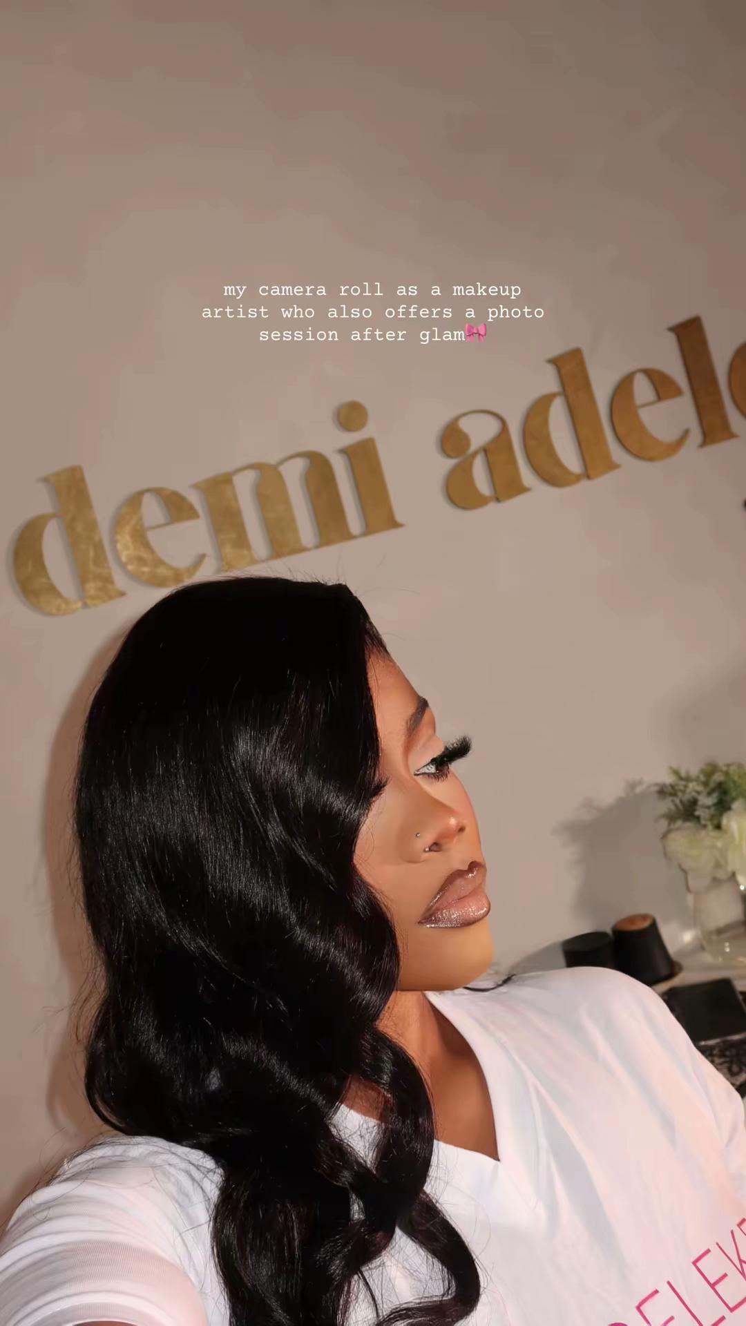 @demi adeleke makeup | pro mua