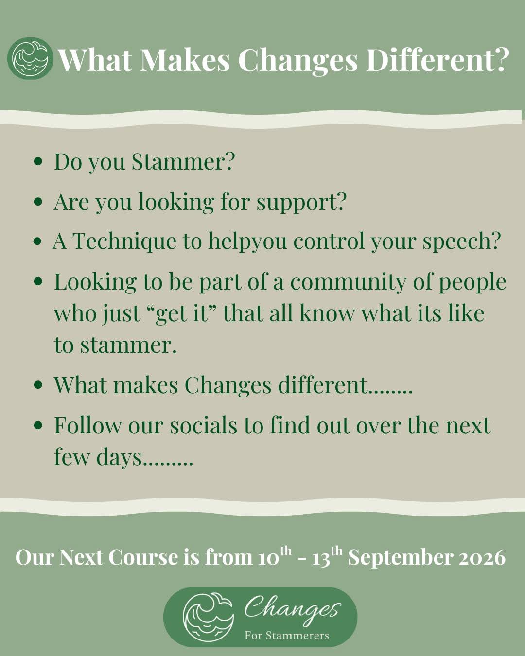 @Changes for stammerers