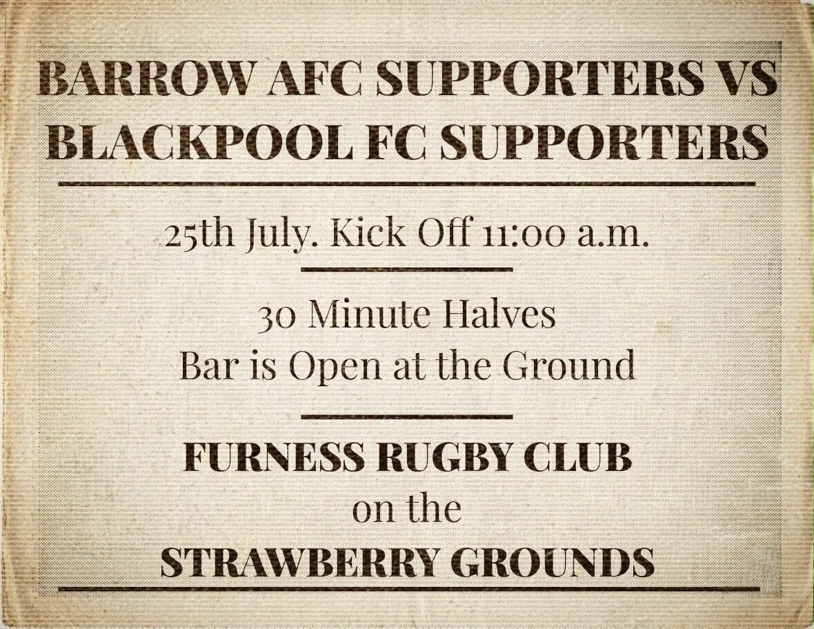 @Give 'Em Beans! Barrow Fanzine