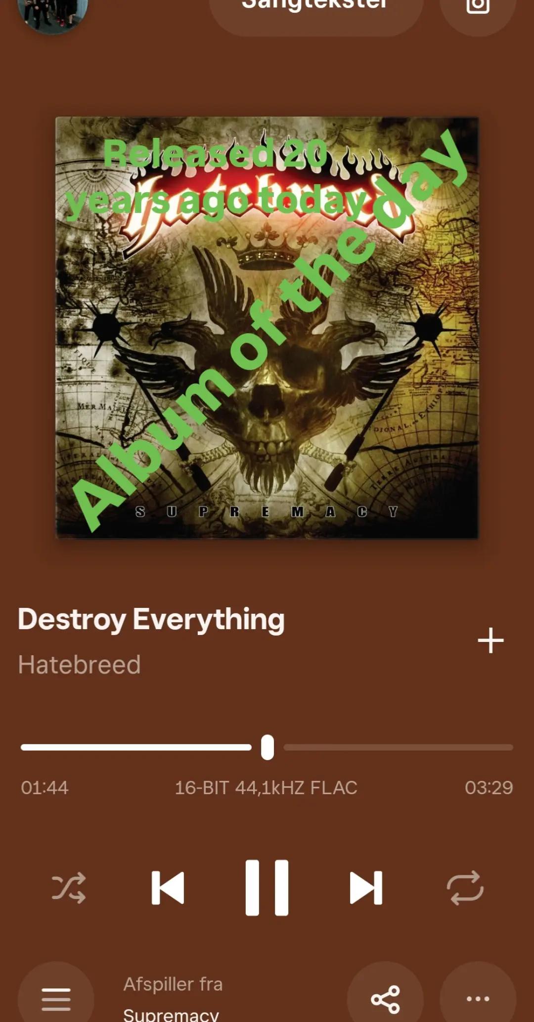@Album of the day
