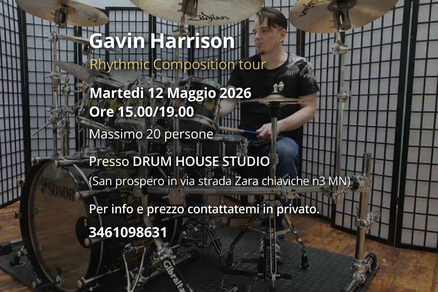 @Jacopo Tini Drummer