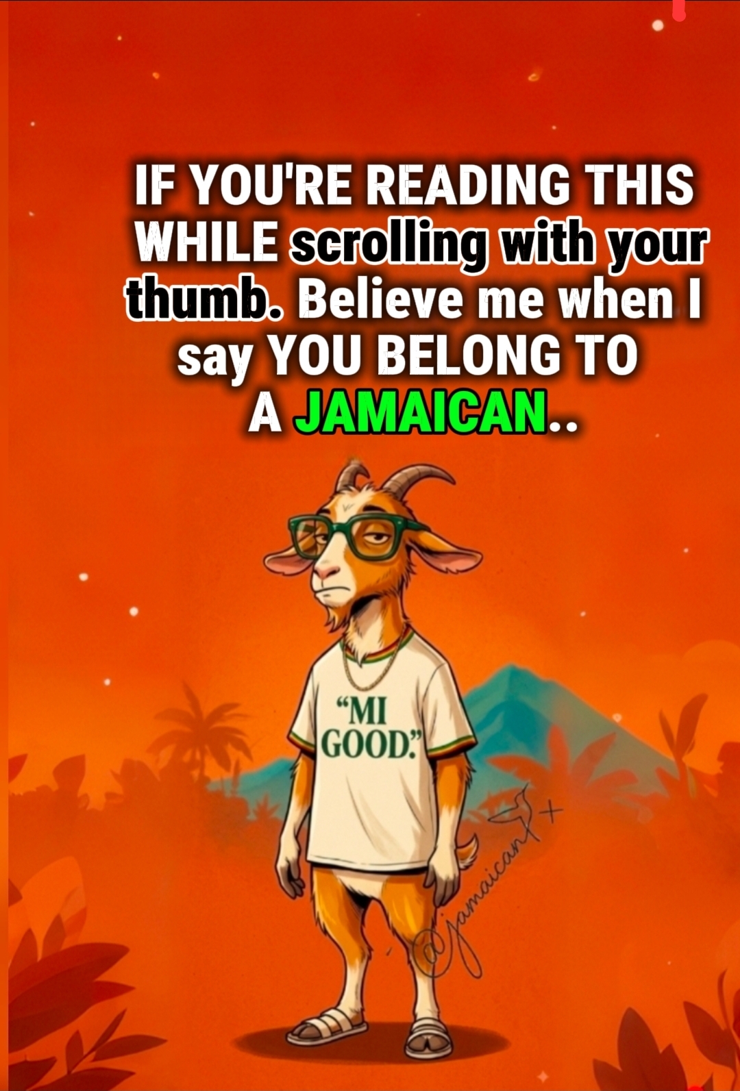 @Jamaican 🇯🇲