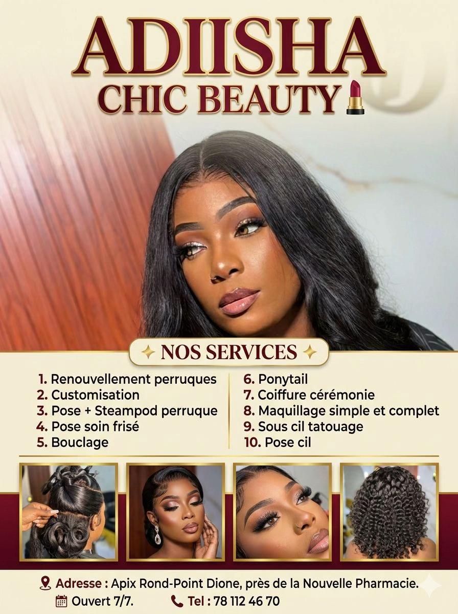 @Adiisha chic beauty 💄