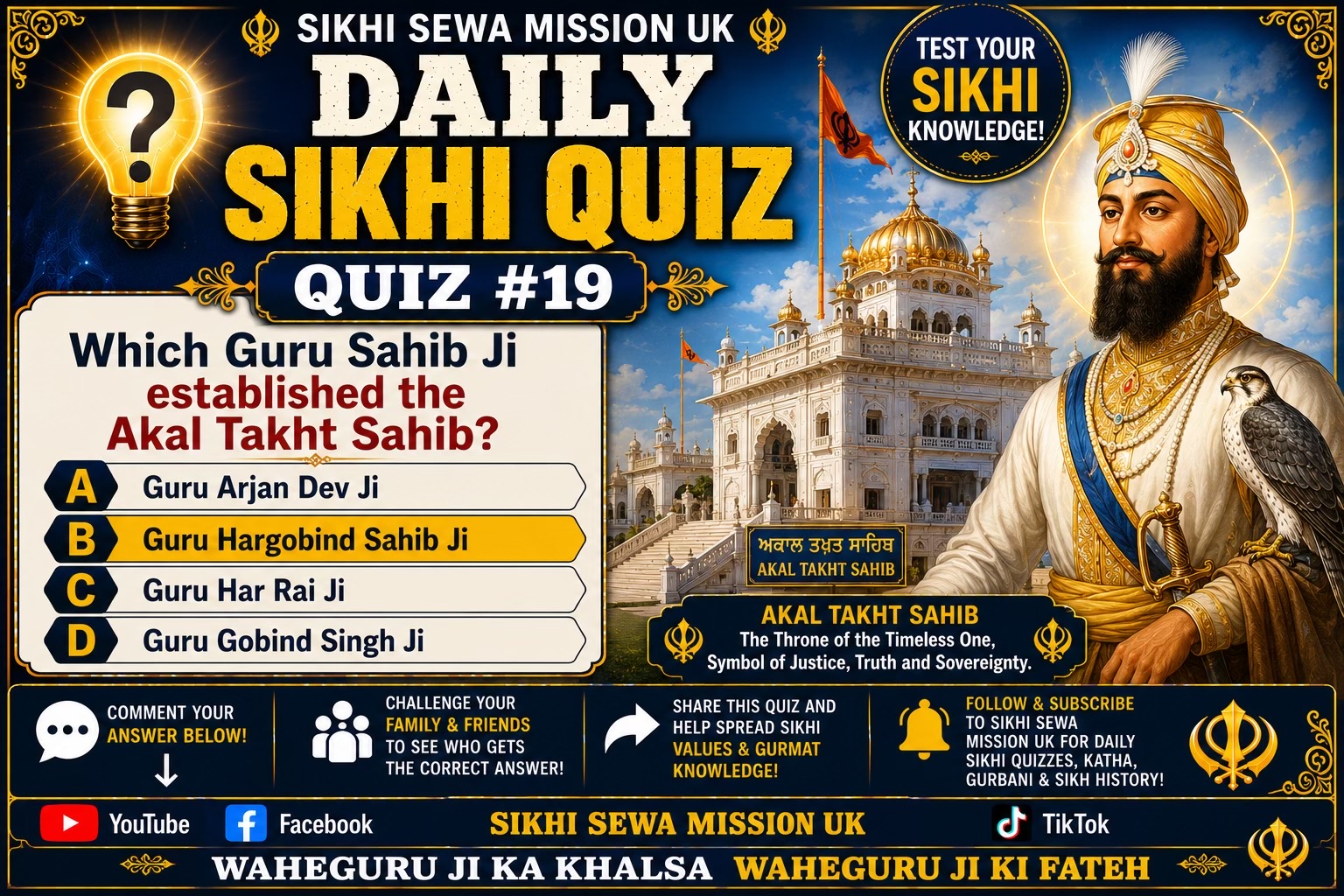 @Sikhi sewa mission Uk