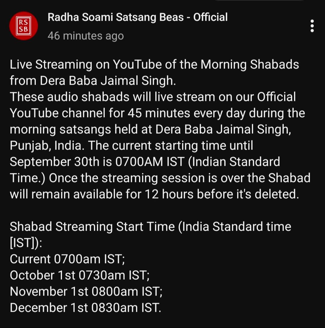 @RADHA SOAMI SATSANG BEAS