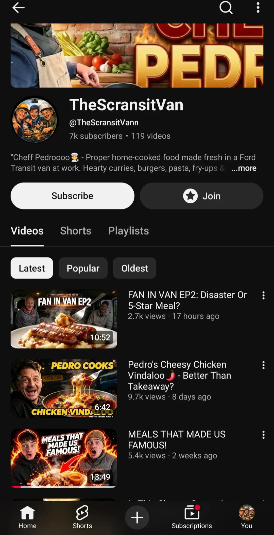 @The Scransit Van