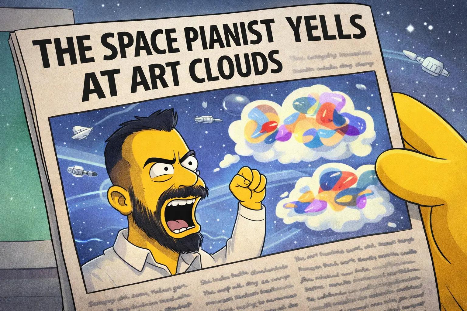 @Leonardo the Space Pianist