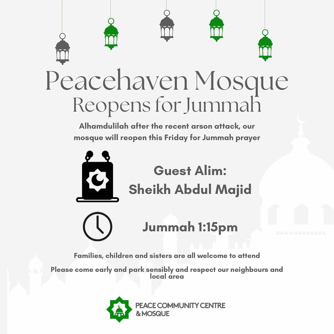 @Peacehaven Mosque