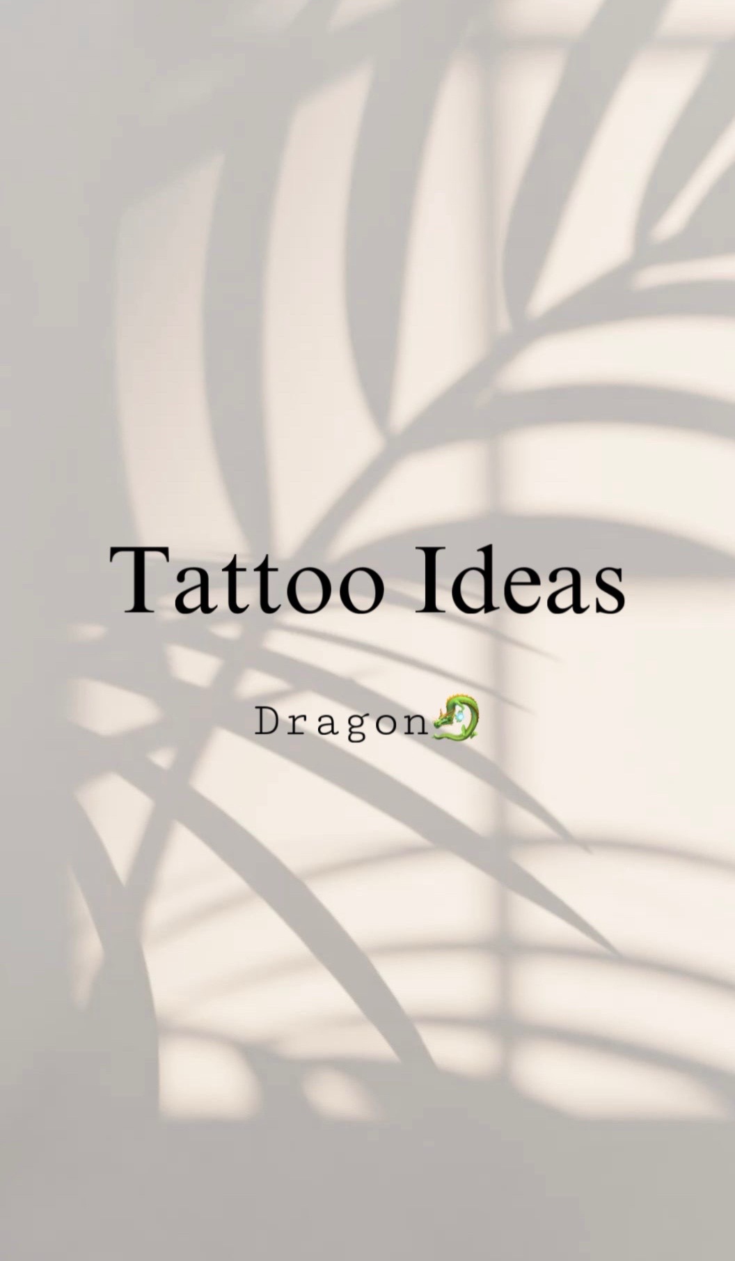 @Tattoo ideas