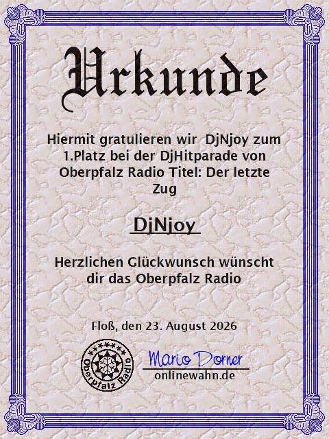 @Dj Mario von Oberpfalz Radio