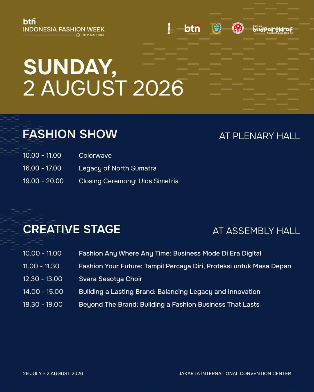 @Indonesia Fashion Week