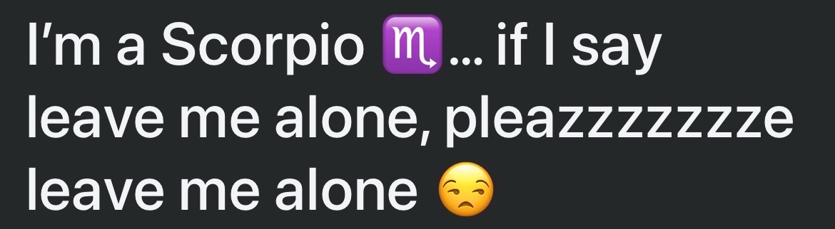 @The best of scorpios 🦂🦂❌