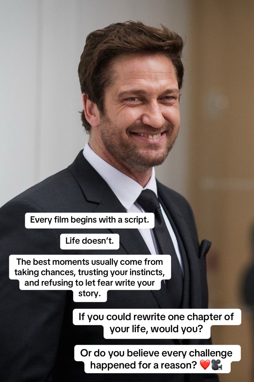 @Gerard butler
