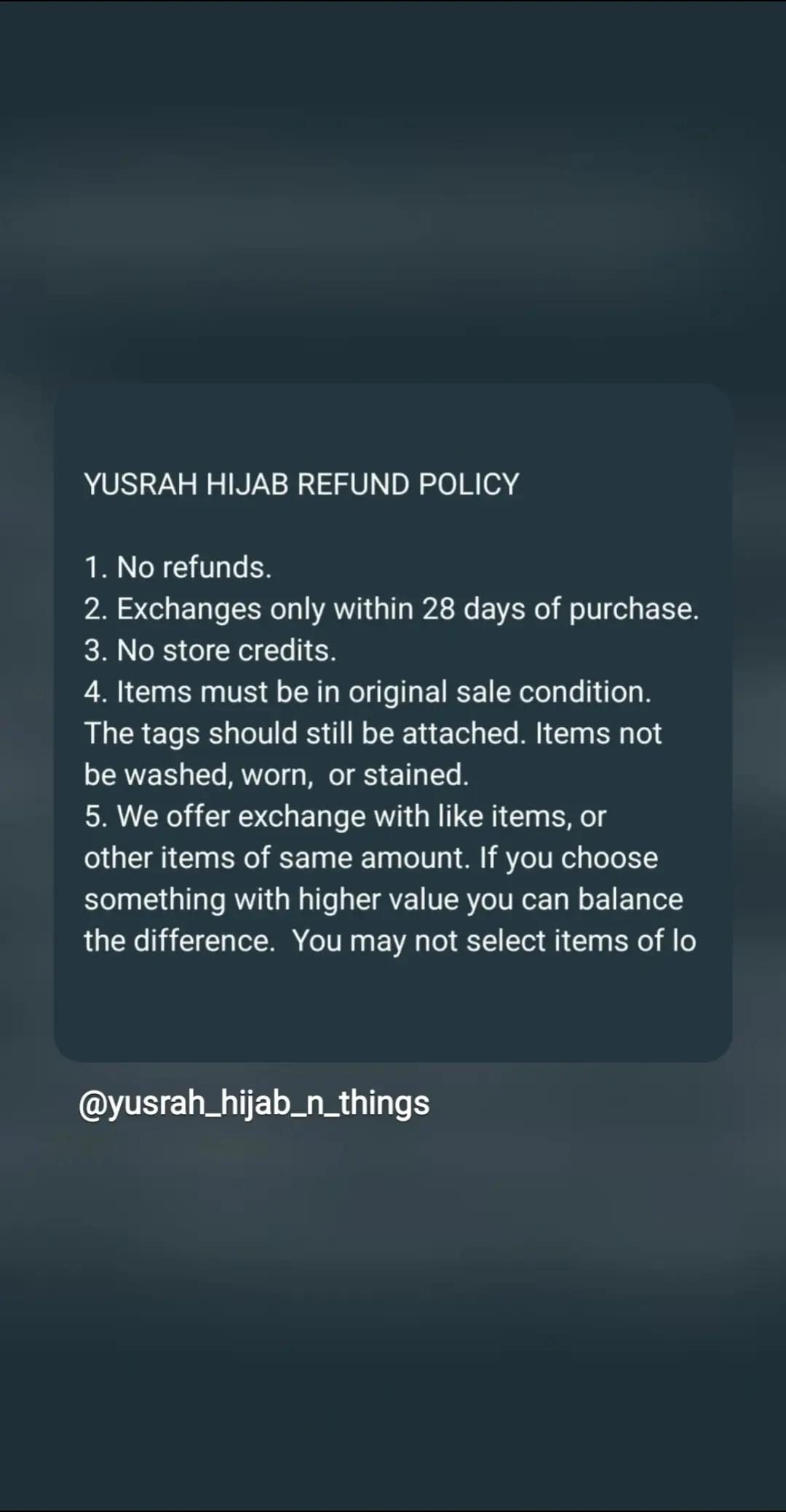 @Yusrah Hijab يسرا الحجاب 🇨🇦