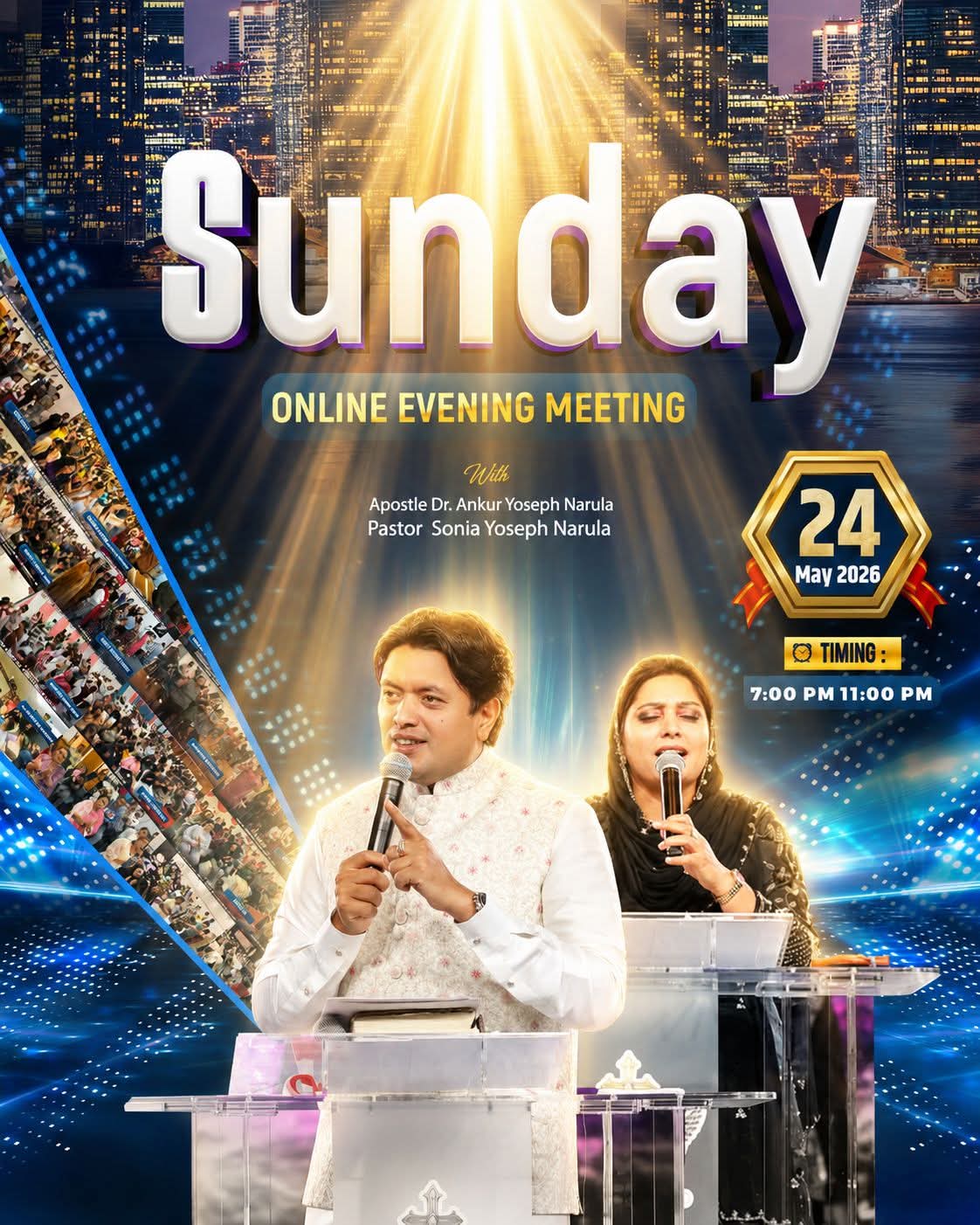 @Ankur Narula ministries