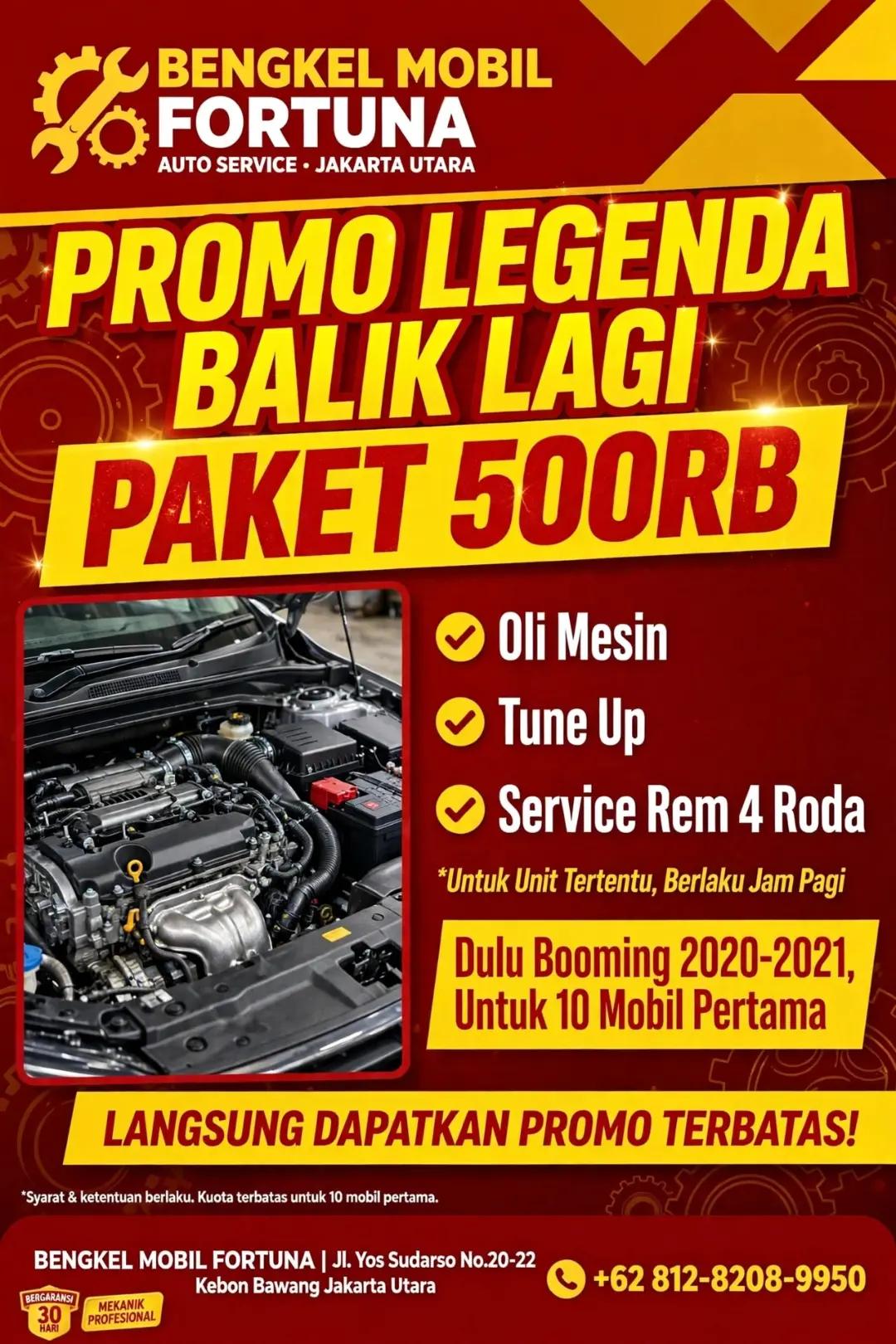 @bengkel mobil fortuna
