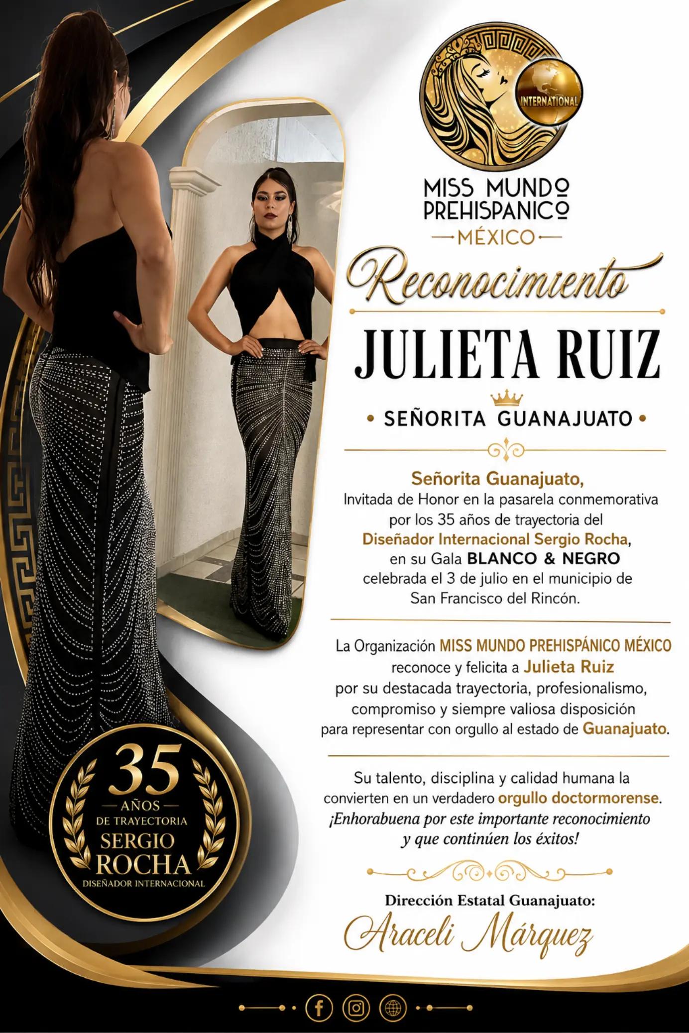 @MISS MUNDO PREHISP&Aacute;NICO