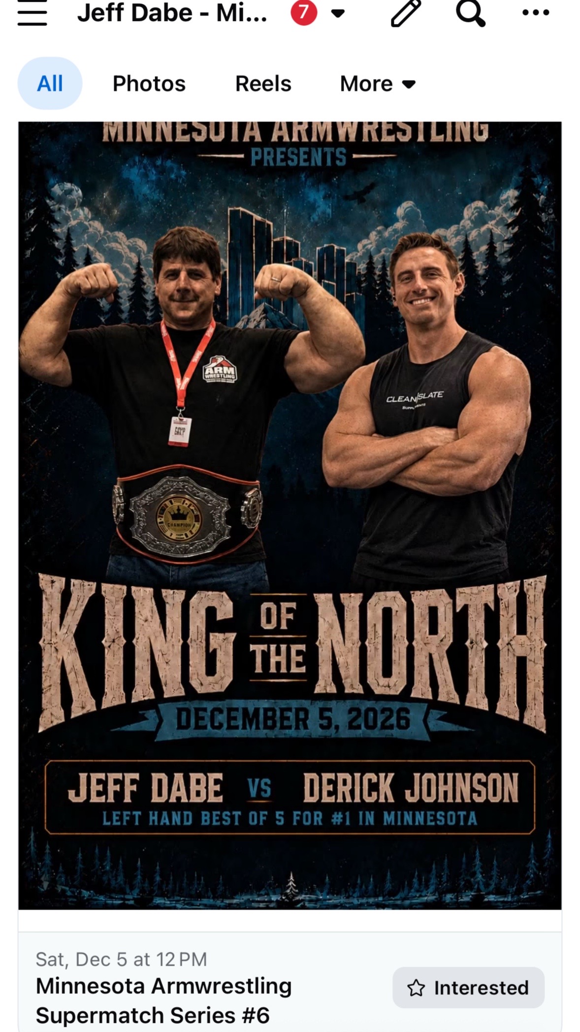 @Jeff Dabe MN Armwrestler