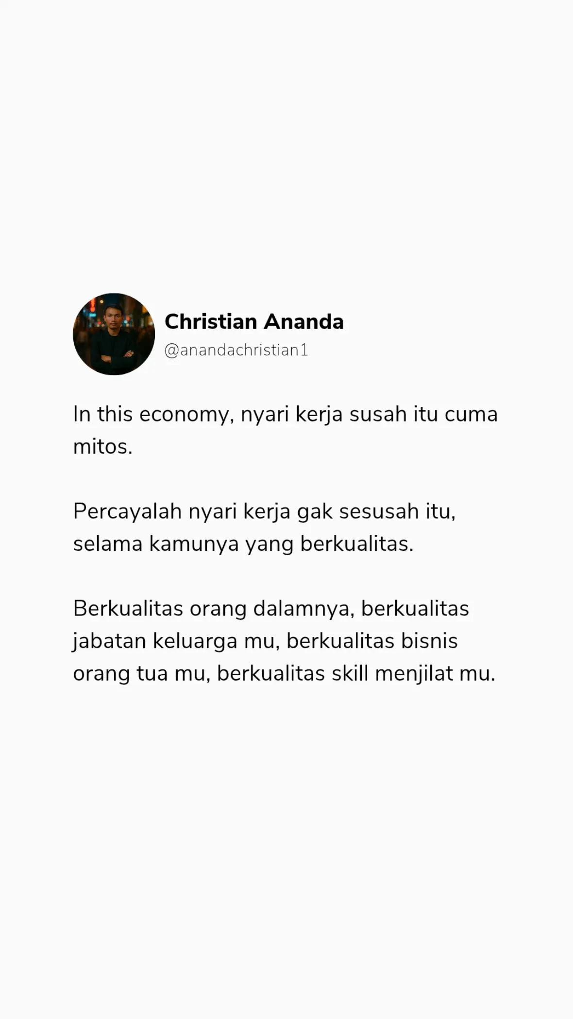 @Anandachristian