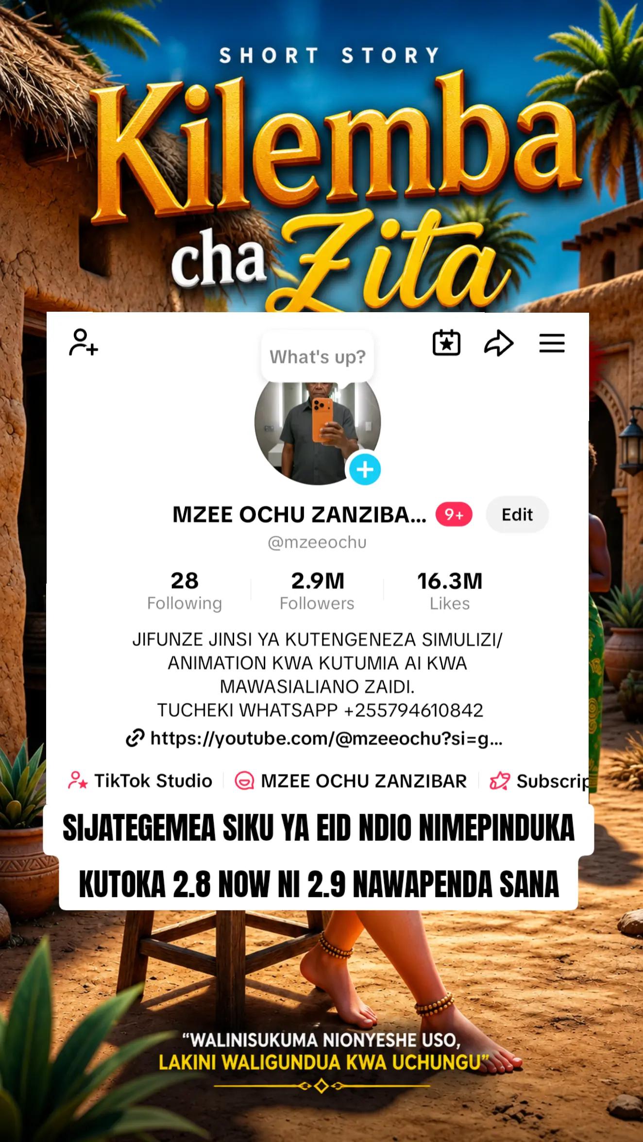 @MZEE OCHU ZANZIBAR 🇹🇿