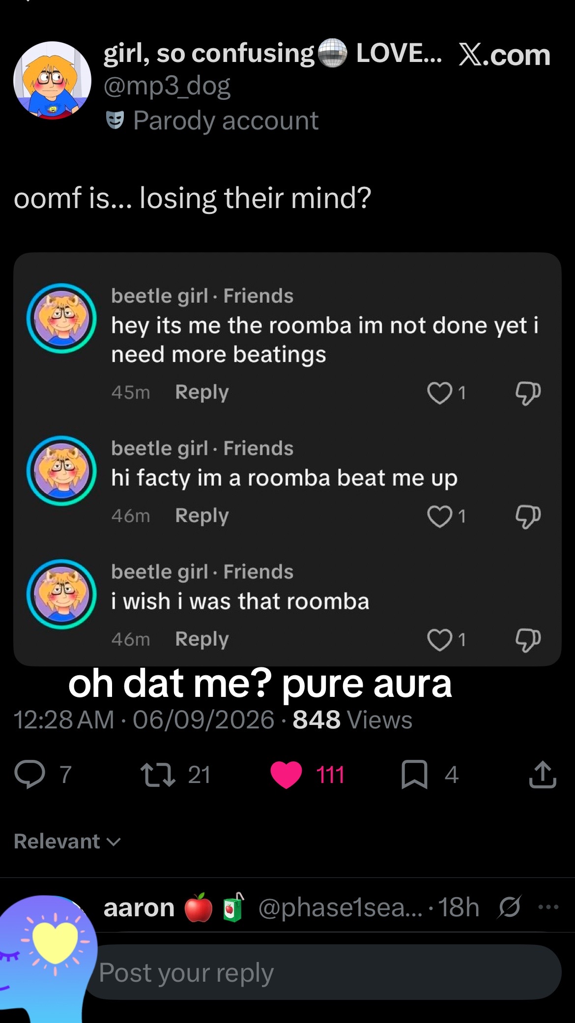@beetle girl