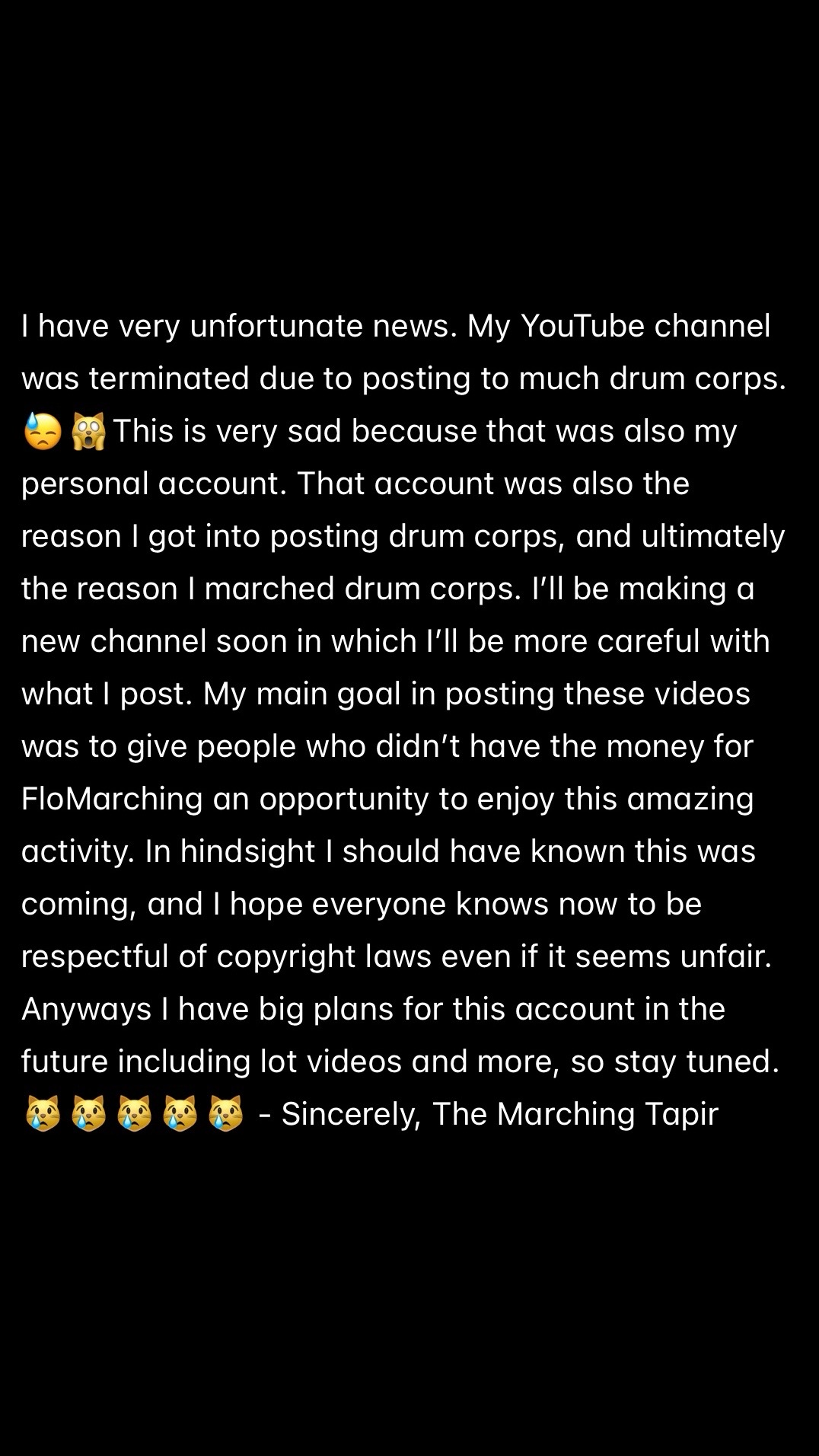 @The Marching Tapir
