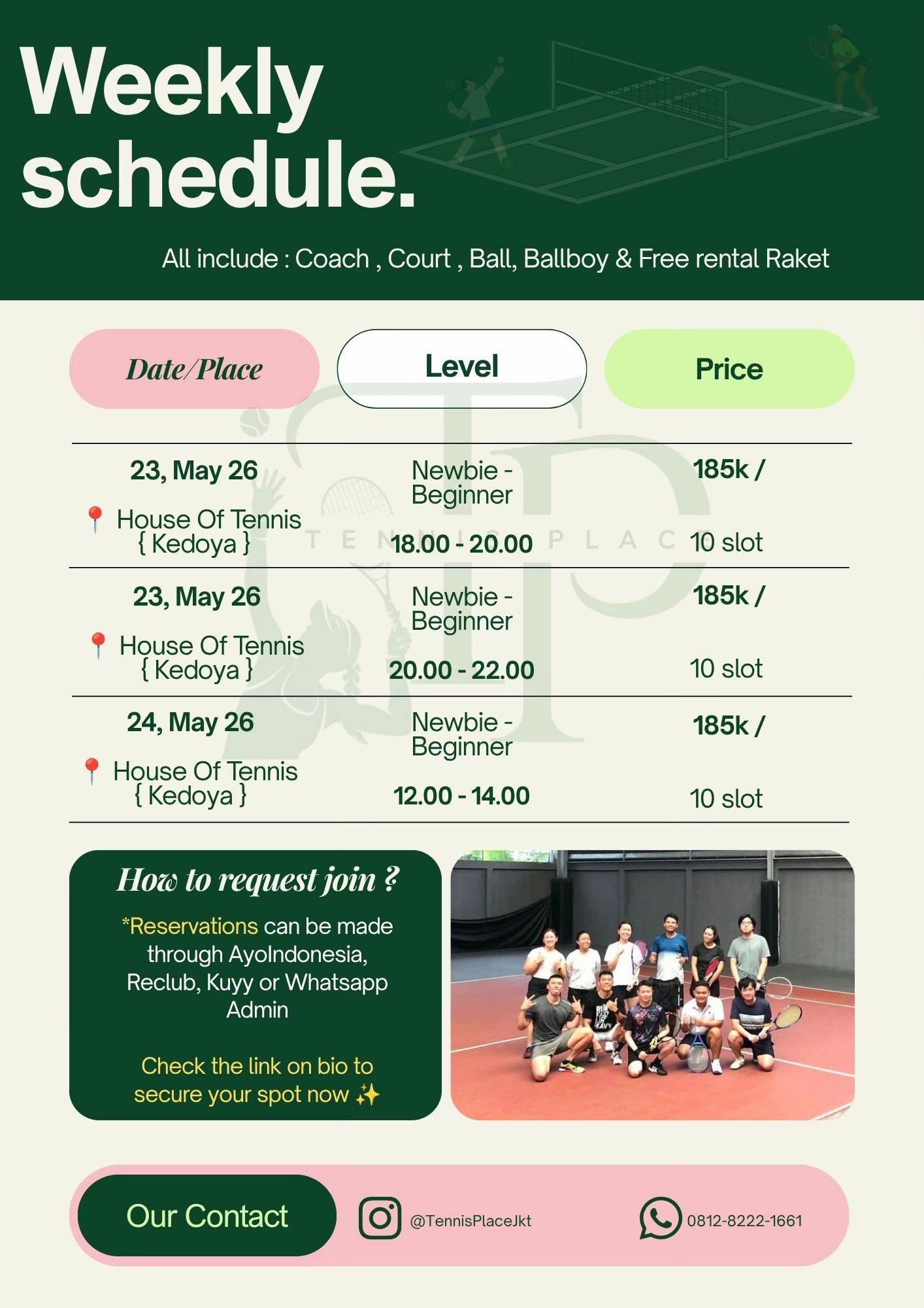 @Tennis Place Jakarta
